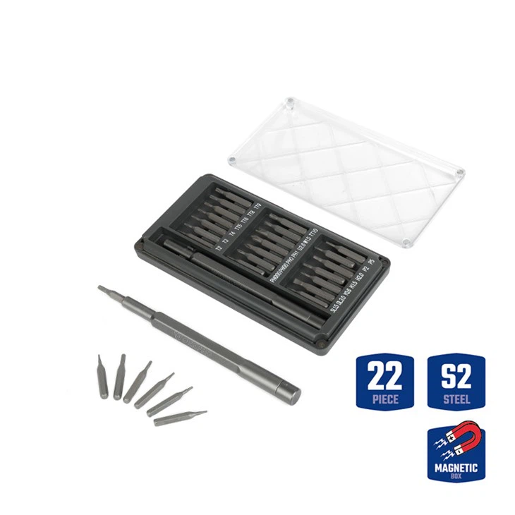 WORKPRO 21PC SET PRECIZNIH IZVIJAČEV Z ALUMINIJASTIM ROČAJEM